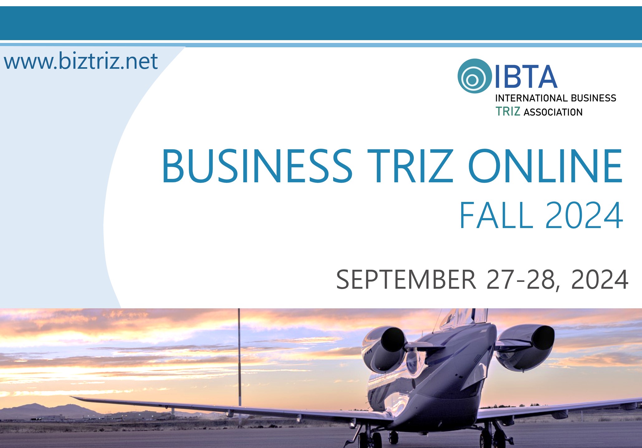 PowerPoint Slide Show IBTA Online Business TRIZ Fall 2024
